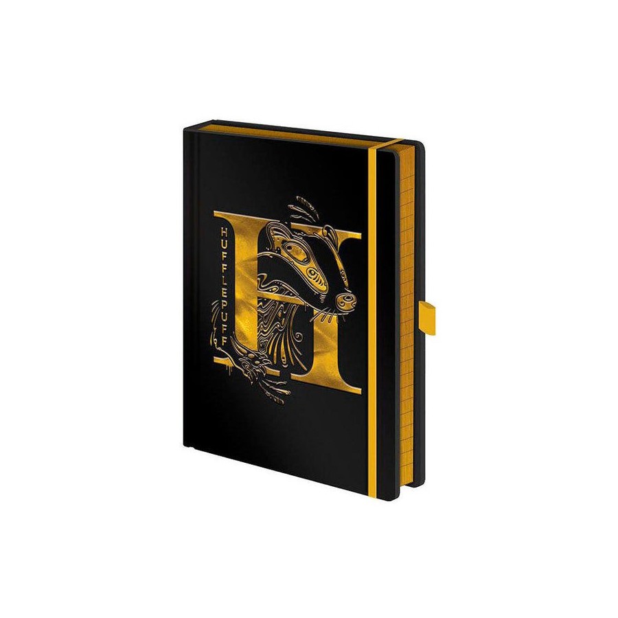 Cuaderno a5 premium hufflepuff harry potter