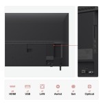 Televisor lg 43ua75006la.aeud led 43 " negro, ultrahd/4k, sintonizador de triple, hdr 43ua75006la.aeud