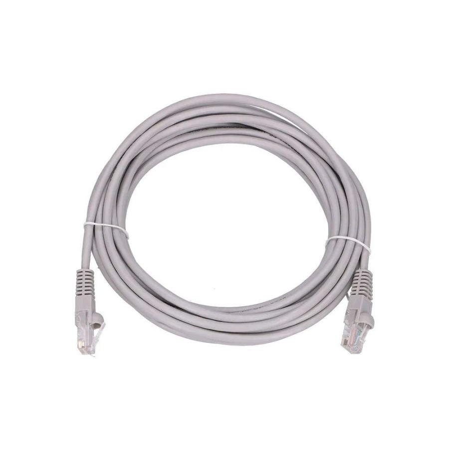 Cable extralink lan patchcord cat.5e utp 5m twisted gris