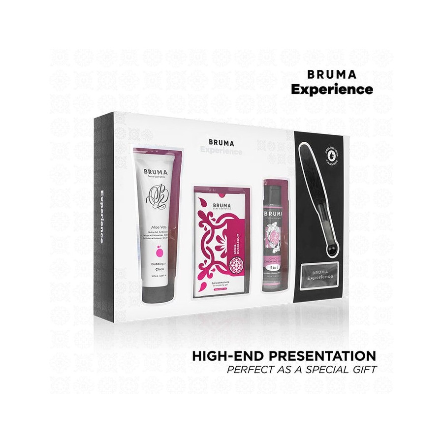 Bruma xperience - kit tentación dulce chicle con potenciador de orgasmos