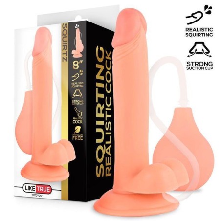 Squirtz dildo eyaculador - squirting 8 - 20.3 cm