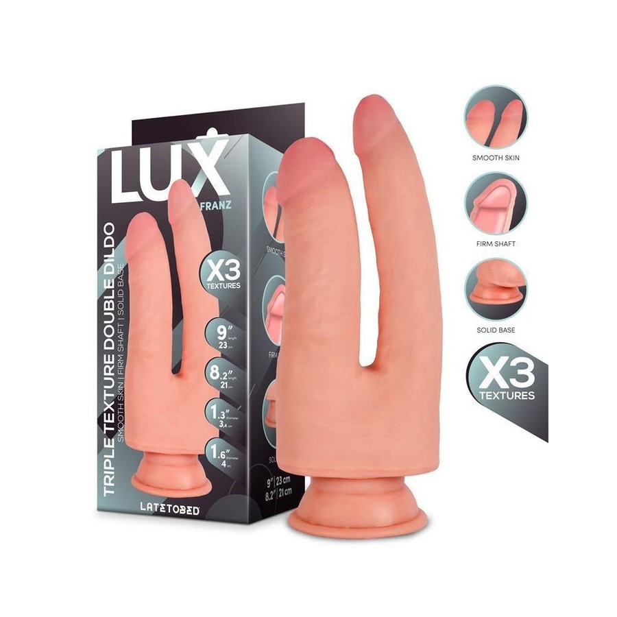 Franz dildo doble triple densidad 8.2 - 9