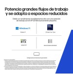 Workstation hp z2 mini g1i desktop pc wolf pro security edition windows 11 pro mini pc puesto de trabajo negro