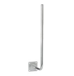 Extralink accesorio soporte de antena plata acero l250x750 fi 25mm