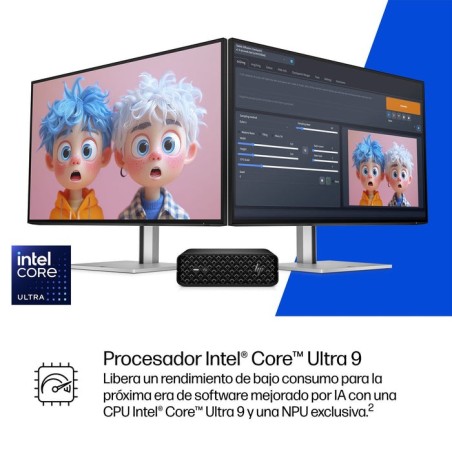 Workstation hp z2 mini g1i desktop pc wolf pro security edition windows 11 pro mini pc puesto de trabajo negro
