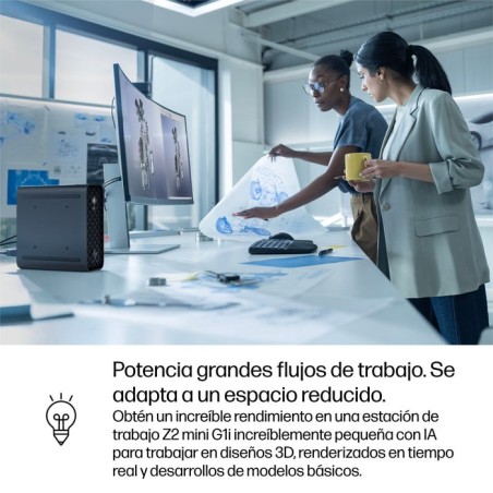 Workstation hp z2 mini g1i desktop pc wolf pro security edition windows 11 pro mini pc puesto de trabajo negro
