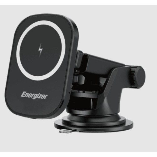 Cargador inalámbrico energizer eca007  smartphone negro usb  carga rápida auto