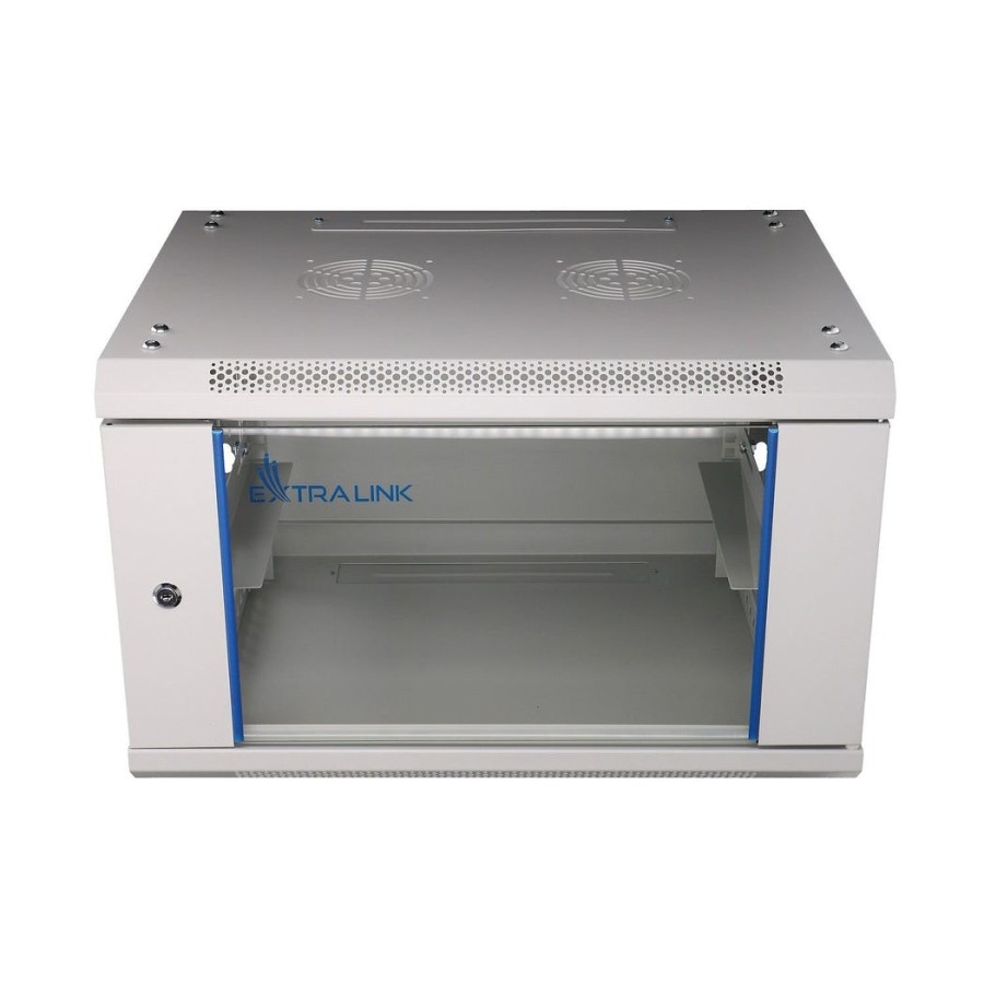 Extralink ex.8567 armario rack 6u pared gris 600x600