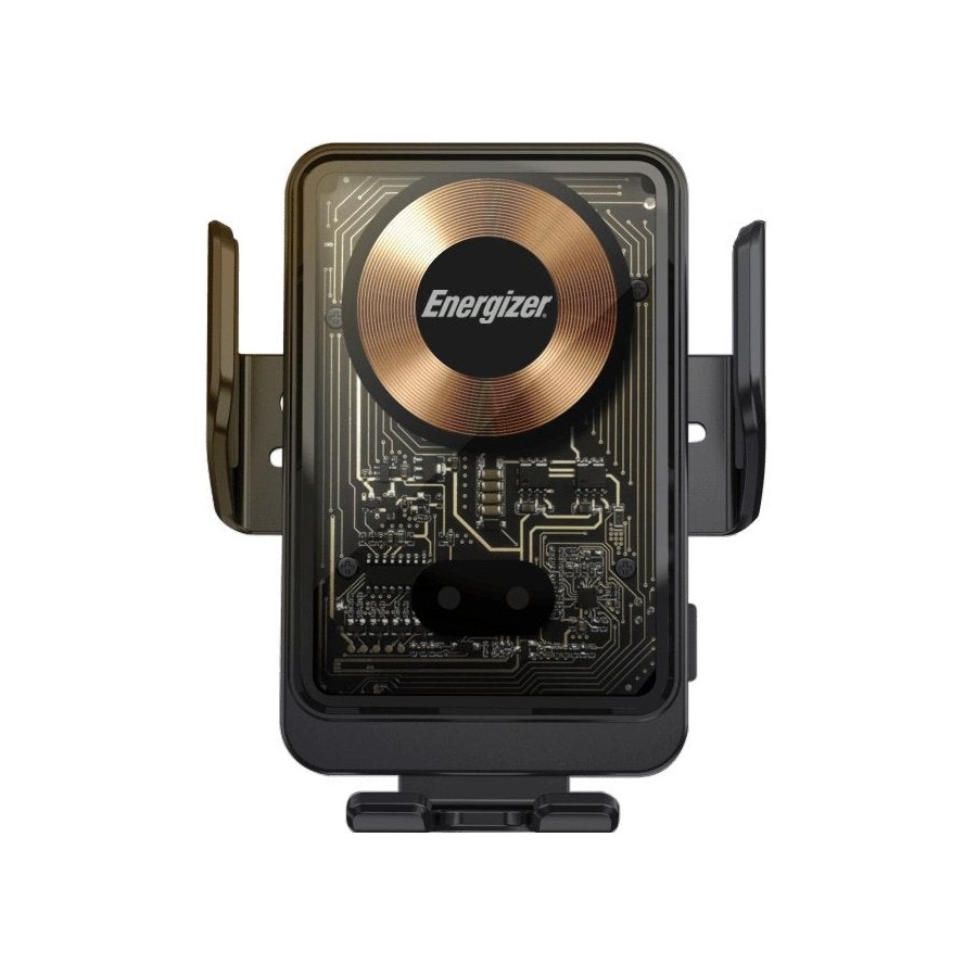 Cargador inalámbrico energizer eca008 smartphone negro usb  auto