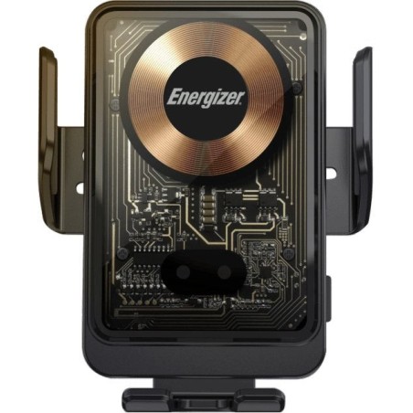 Cargador inalámbrico energizer eca008 smartphone negro usb  auto