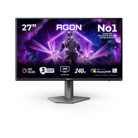 Monitor aoc g2 ag276uzd  26.5" 3840 x 2160 pixeles 4k ultra hd oled negro