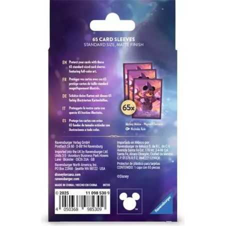 Fundas de cartas disney lorcana mickey mouse (65)