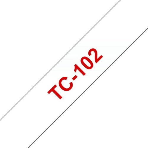 Brother tc-102 cinta para impresora de etiquetas