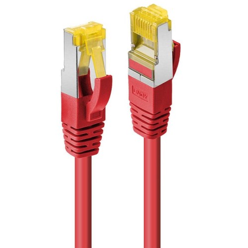 Lindy cable de red cat6a s ftp lsoh cat7 rohcable rojo15m