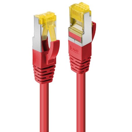 Lindy cable de red cat6a s ftp lsoh cat7 rohcable rojo15m