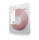 Lindy cable de red cat6a s ftp lsoh cat7 rohcable rojo15m