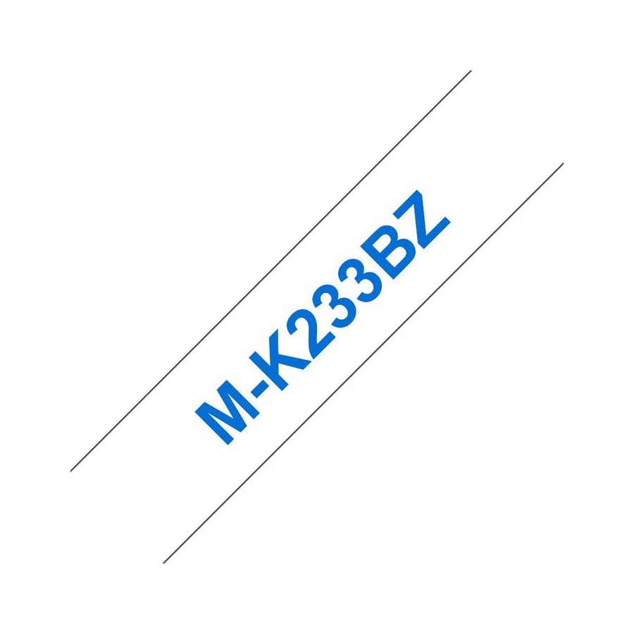 Brother mk-233bz labelling tape (12mm) cinta para impresora de etiquetas m