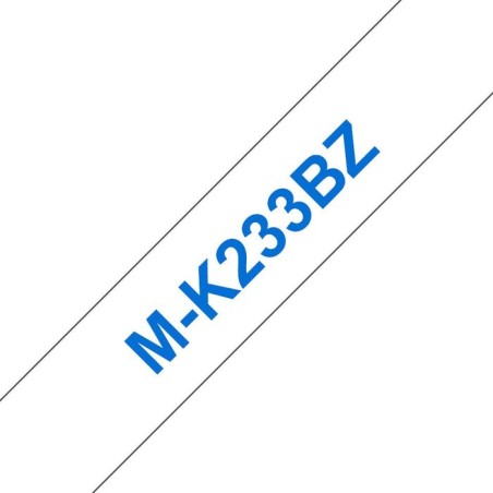 Brother mk-233bz labelling tape (12mm) cinta para impresora de etiquetas m