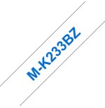 Brother mk-233bz labelling tape (12mm) cinta para impresora de etiquetas m