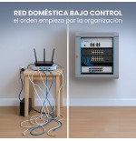 Extralink ex.8567 armario rack 6u pared gris 600x600