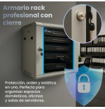 Extralink ex.8567 armario rack 6u pared gris 600x600
