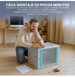 Extralink ex.8567 armario rack 6u pared gris 600x600