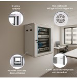 Extralink ex.8567 armario rack 6u pared gris 600x600