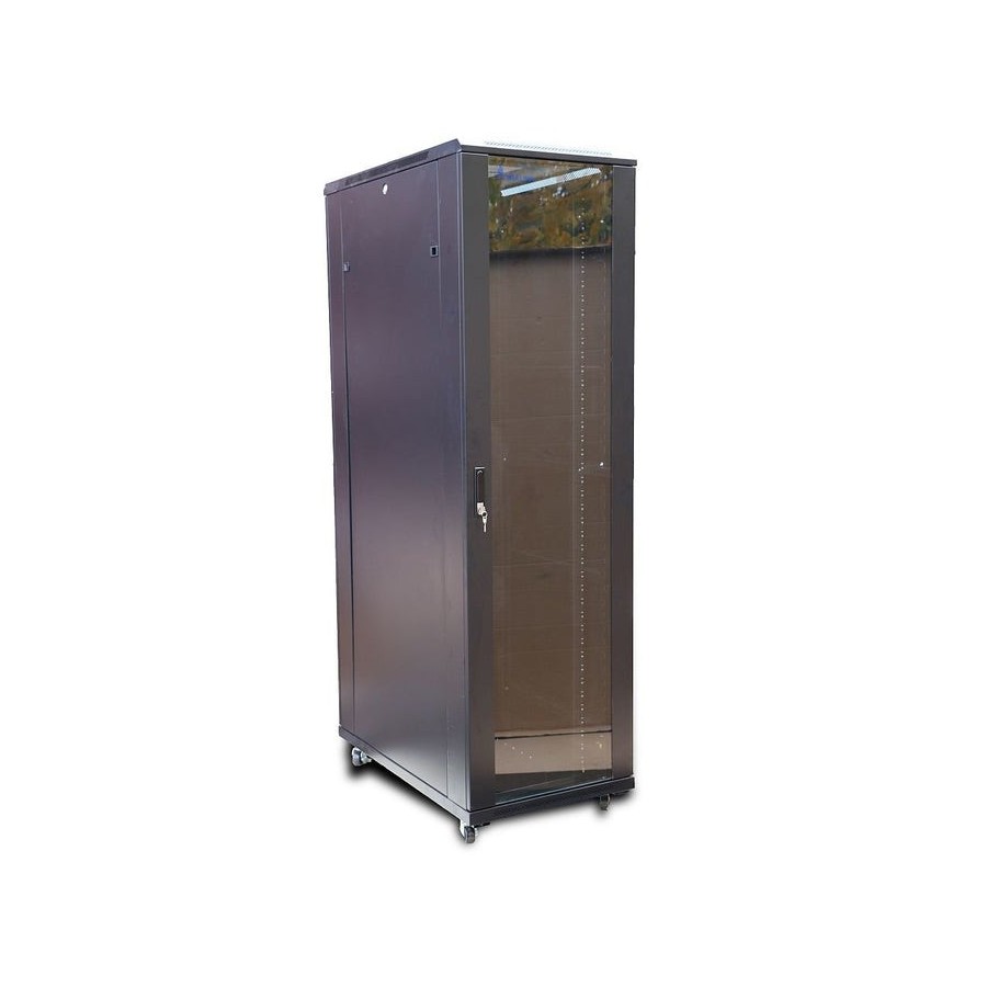 Extralink - 19 armario de pie 42u 600x1000 negro, paquete plano