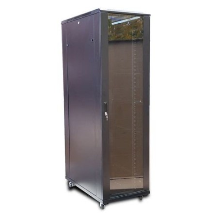 Extralink - 19 armario de pie 42u 600x1000 negro, paquete plano