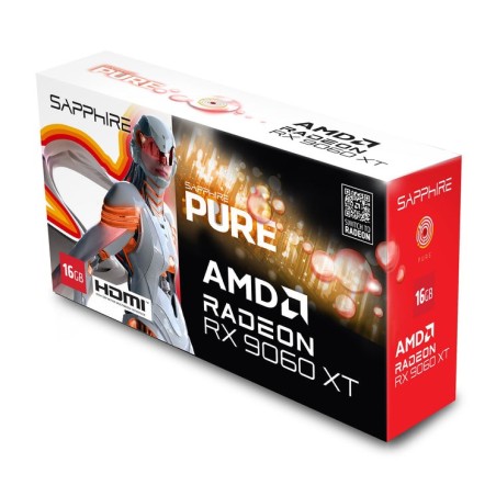 Tarjeta gráfica. sapphire pure rx 9060 xt gaming oc 16gb