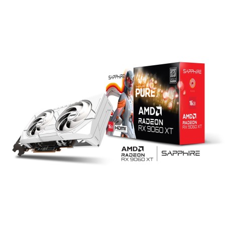 Tarjeta gráfica. sapphire pure rx 9060 xt gaming oc 16gb