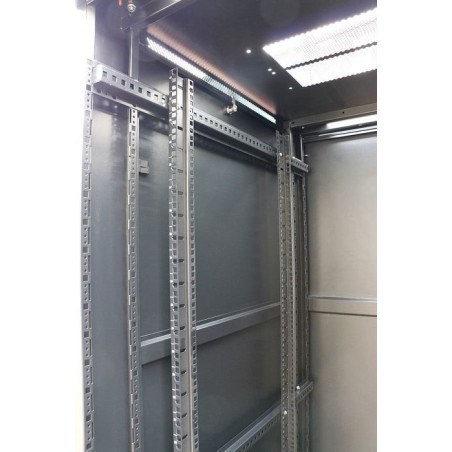 Extralink - 19 armario de pie 42u 600x1000 negro, paquete plano