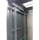 Extralink - 19 armario de pie 42u 600x1000 negro, paquete plano
