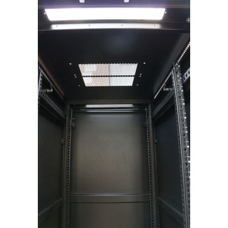 Extralink - 19 armario de pie 42u 600x1000 negro, paquete plano
