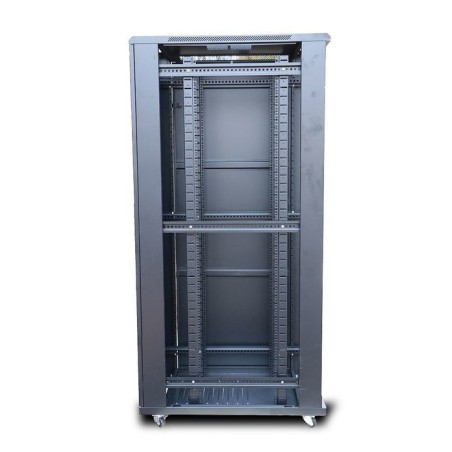 Extralink - 19 armario de pie 42u 600x1000 negro, paquete plano