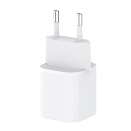 Cargador de pared ksix gan usb-c mini 30w blanco