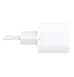 Cargador de pared ksix gan usb-c mini 30w blanco