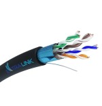 Extralink bobina cable de red cat5e ftp v2 outdoor twisted pair skretka 305m