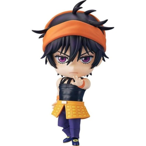 Figura max factory jojo's bizarre adventure golden wind nendoroid re run narancia ghirga 10cm