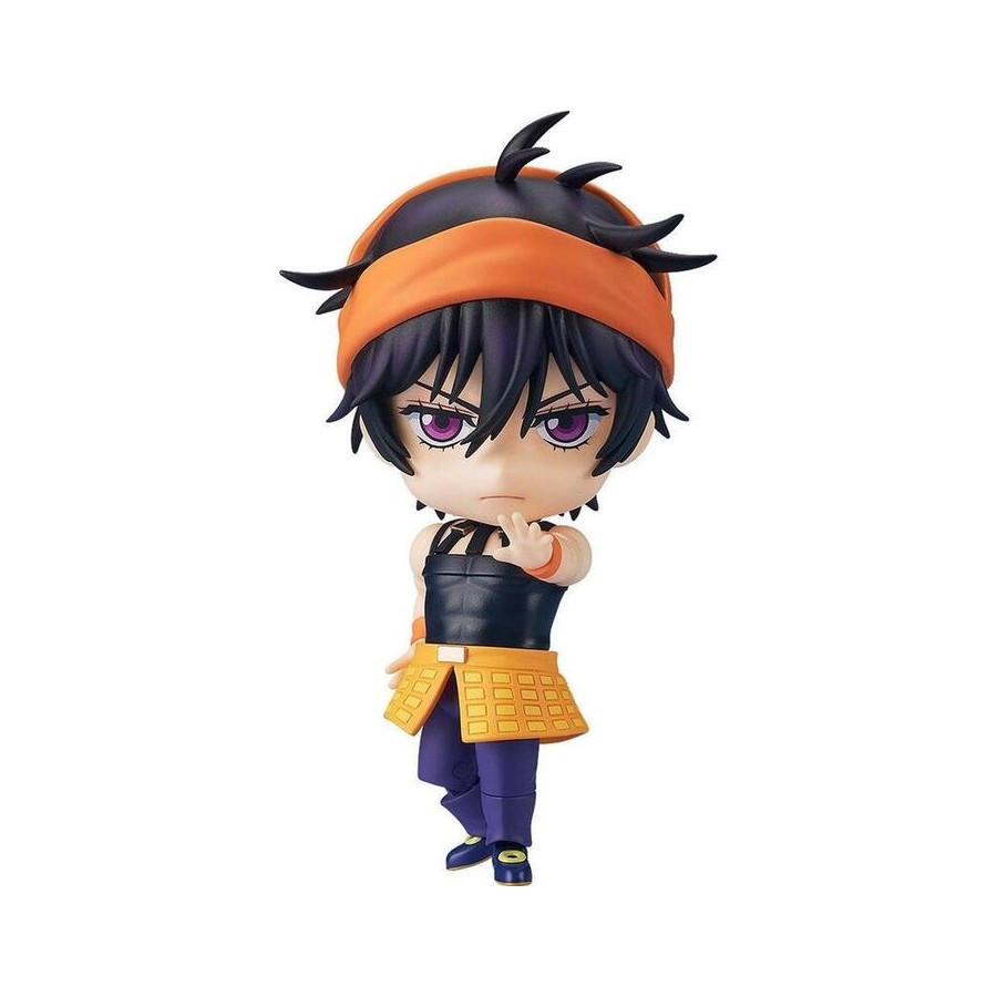 Figura max factory jojo's bizarre adventure golden wind nendoroid re run narancia ghirga 10cm