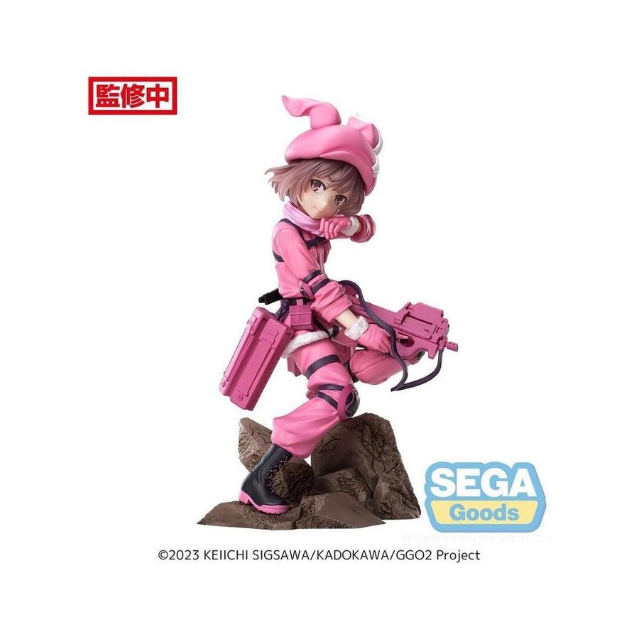 Figura sega goods luminasta sword art online alternative gun gale online ii llenn 17 cm