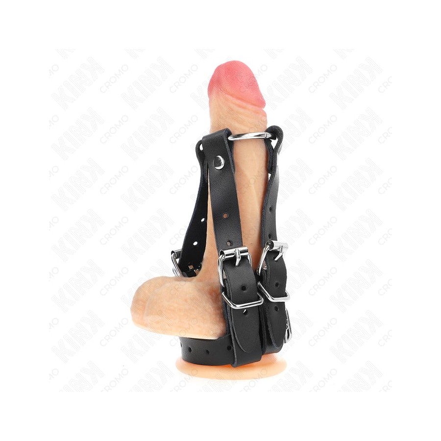 Kink - anillo pene con múltiples correas ajustable