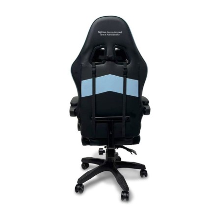 Silla gaming atlantis negra y azul