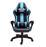 Silla gaming atlantis negra y azul