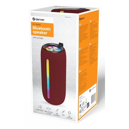 Altavoz bluetooth bordeux