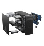 Pc dell pro max fct2250 t2 ultra 7 265k 32 gb  1 tb ssd w 11 pro negro m746y