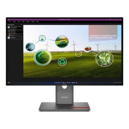 Monitor lenovo 27"  thinkvision p27q-40 2k qhd hdmi dp hub