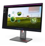 Monitor lenovo 27"  thinkvision p27q-40 2k qhd hdmi dp hub