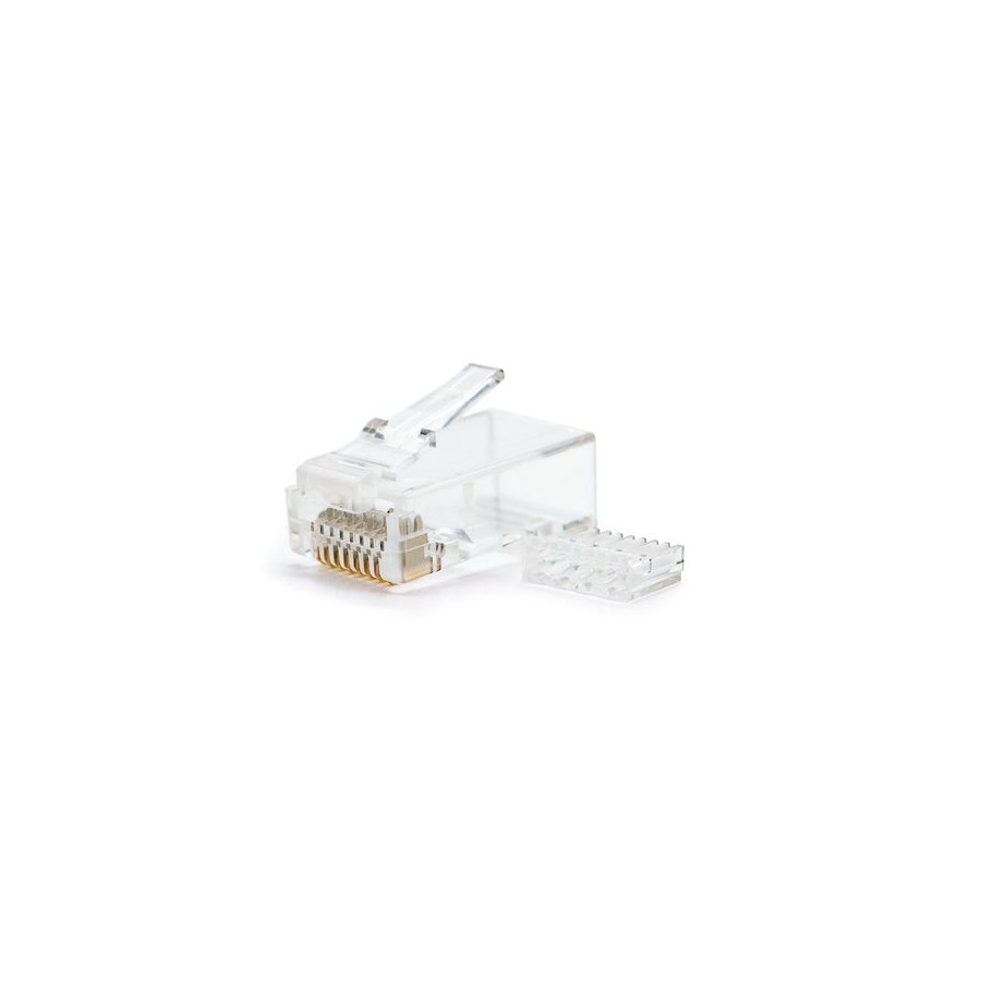 Nanocable conector para cable de red rj45 cat.6 utp 8 hilos 10uds.