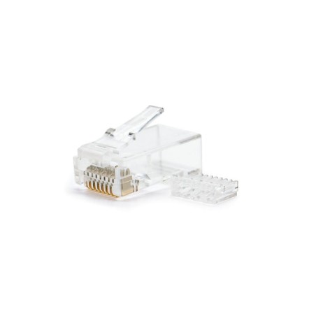 Nanocable conector para cable de red rj45 cat.6 utp 8 hilos 10uds.